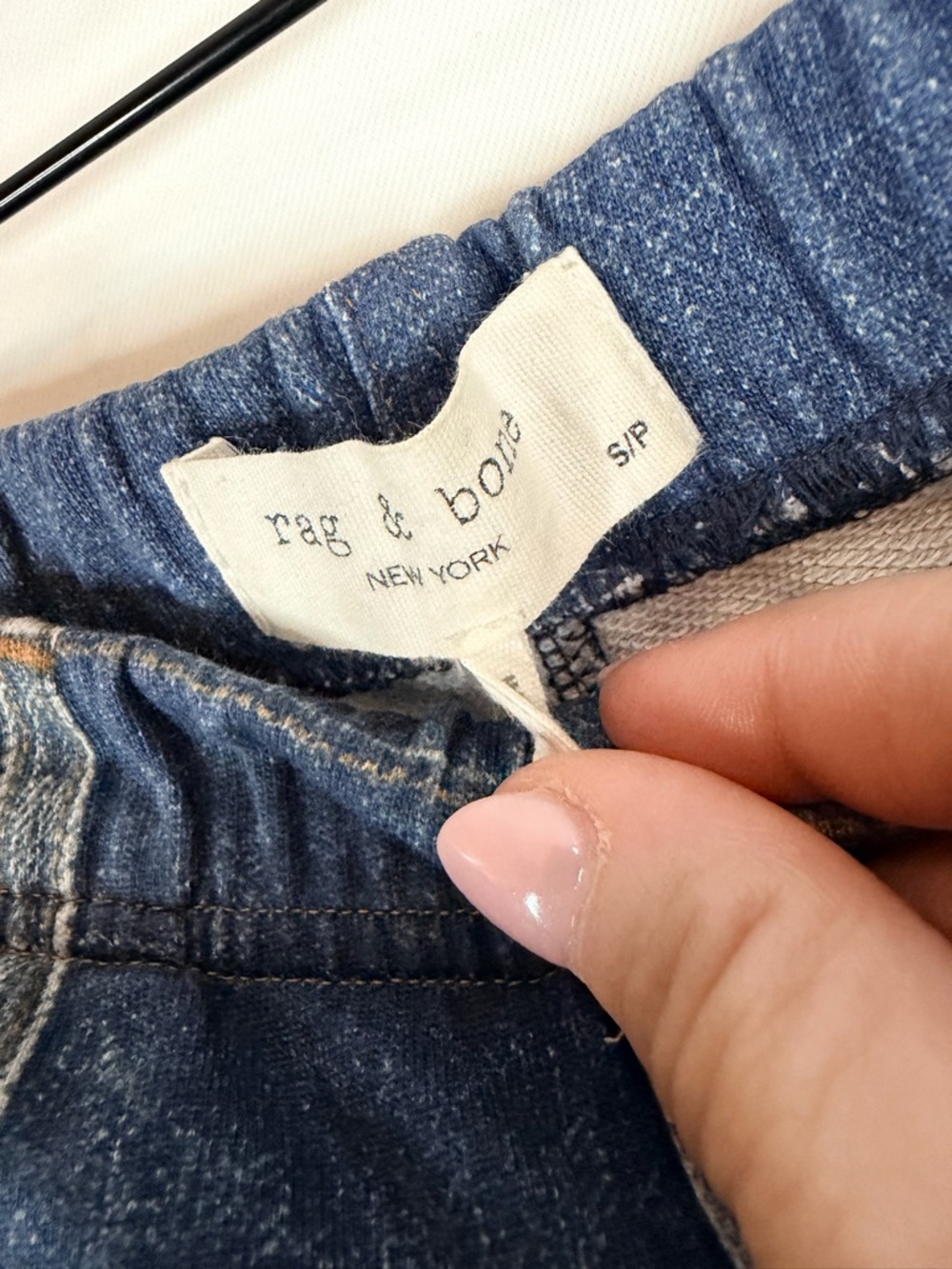 RAG & BONE Women’s Size S Jeans Sweatpant Cotton Miramar Printed Wide Leg Terry - Picture 8 of 16